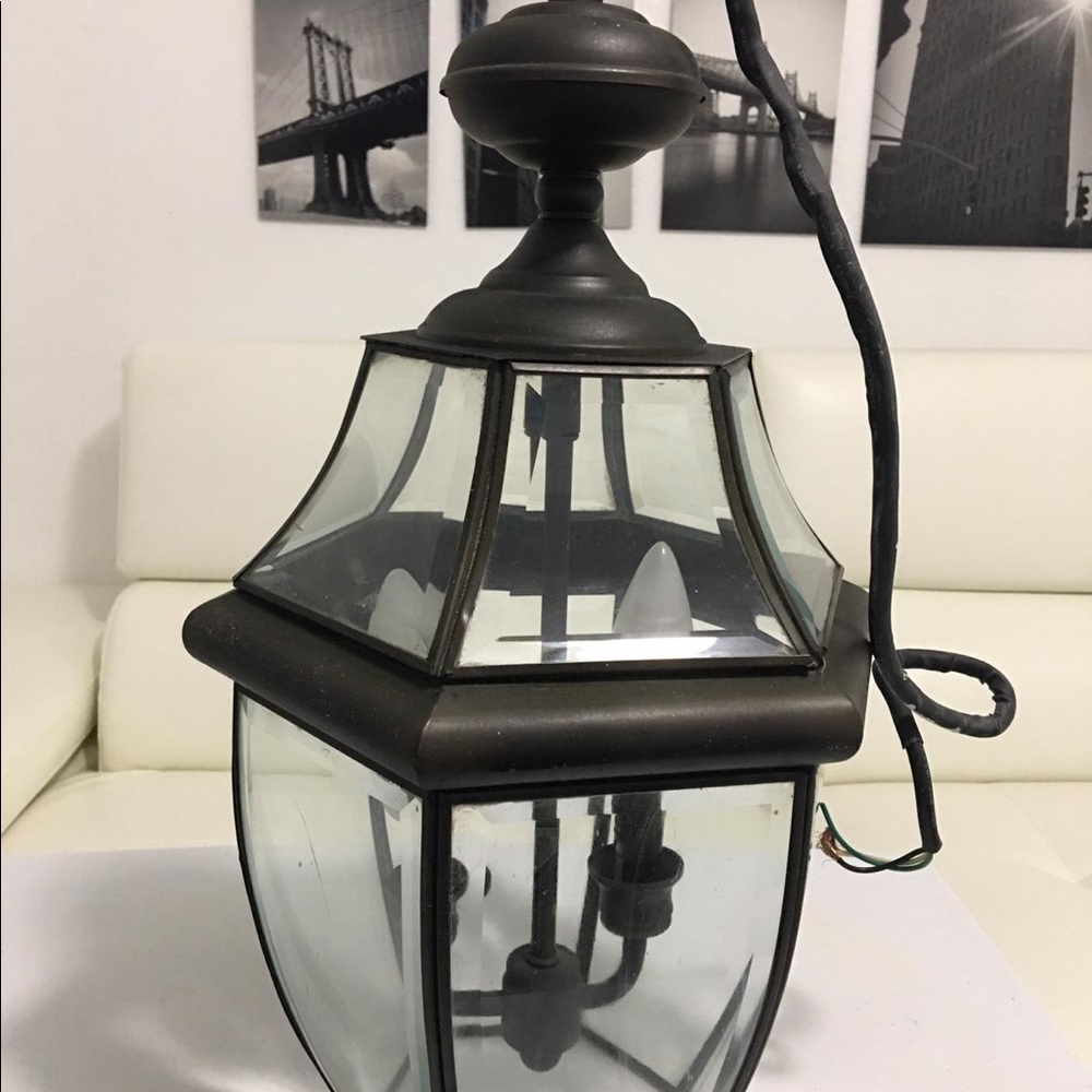 Outdoor lantern indoor lighting